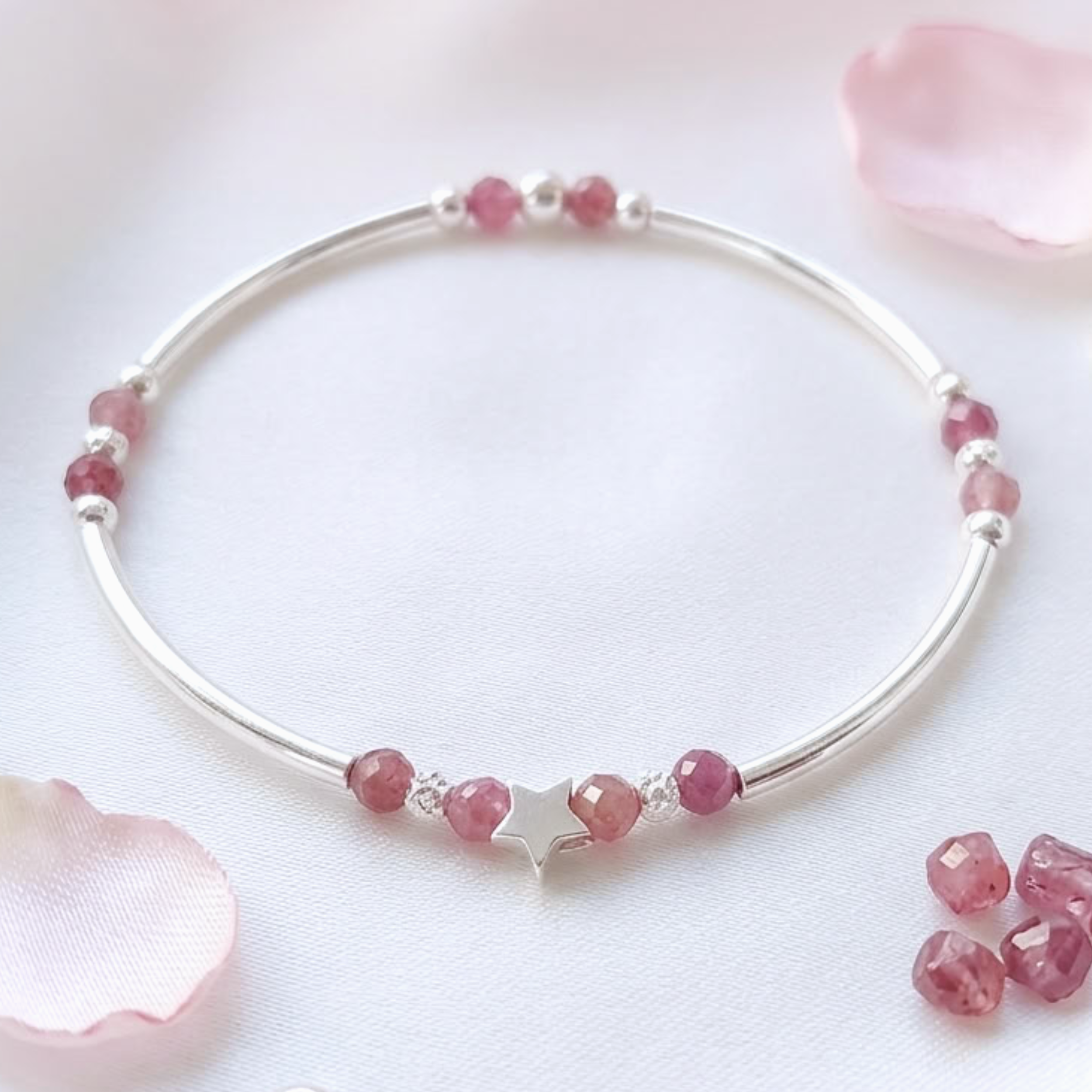 bracelet-argent-925-massif-jonc-elastique-femme-lithotherapie-tourmaline-rose-veritable-gemme-l-insolente-bijoux