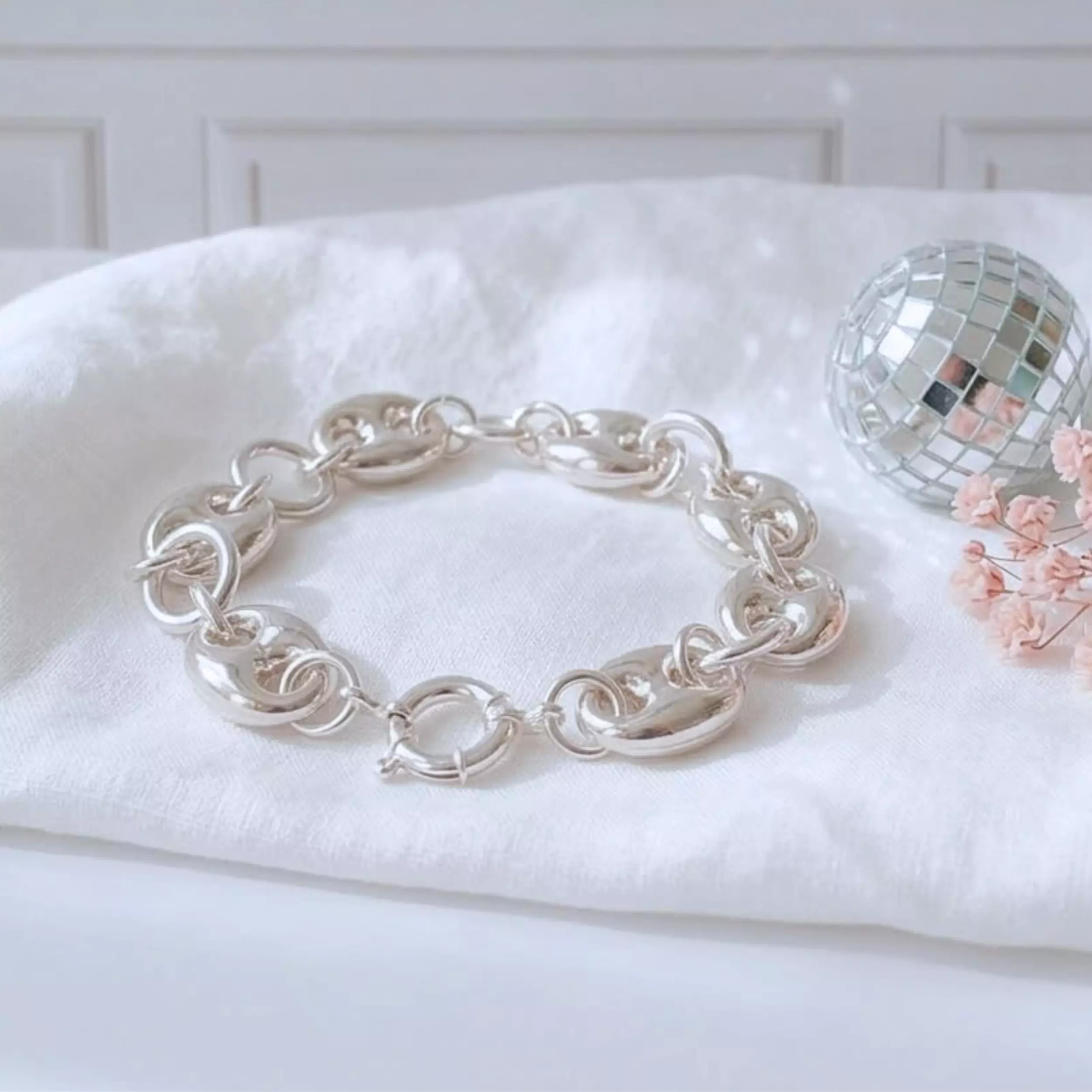 Bracelet CHIARA en argent 925 — L'Insolente Bijoux