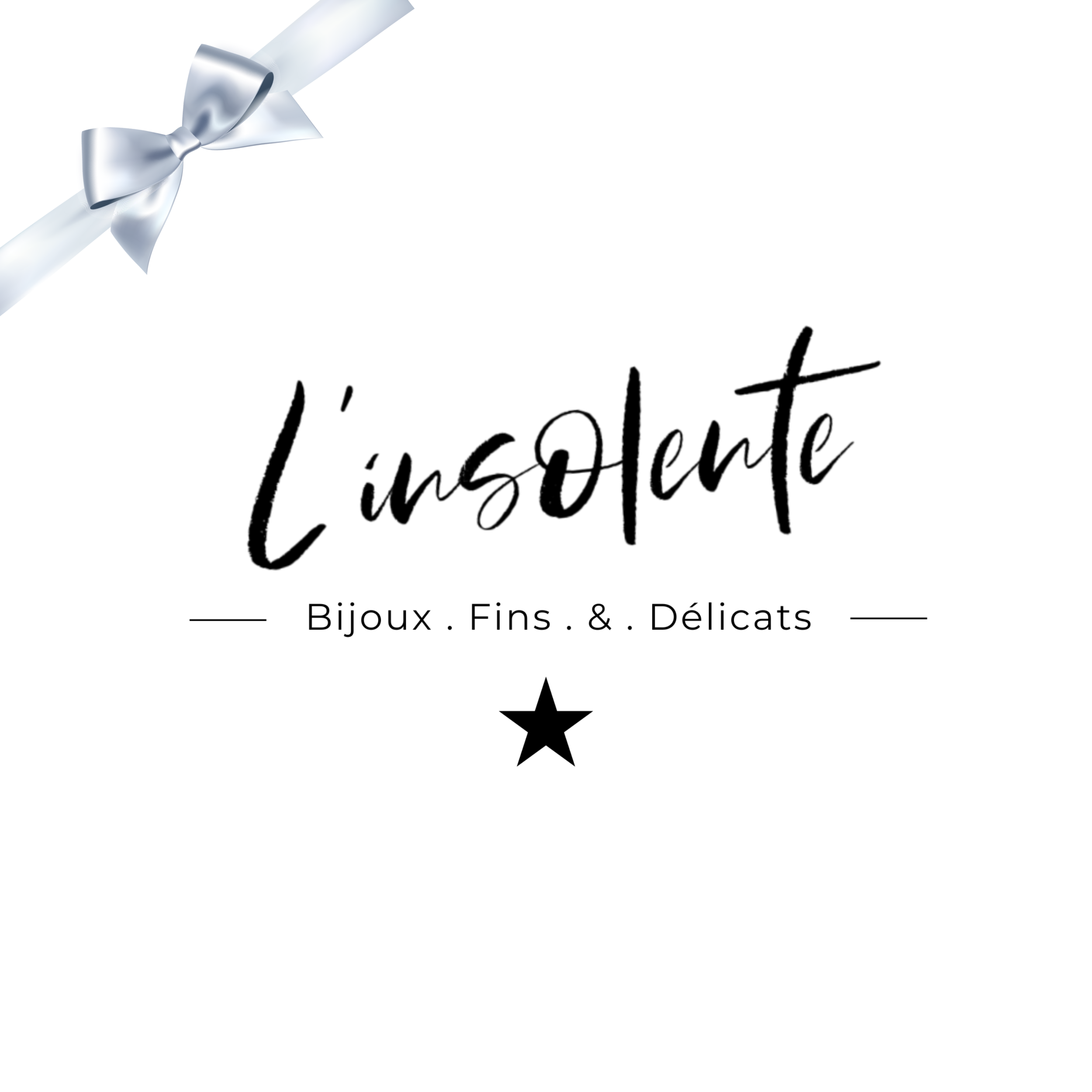 bijoux argent 925 massif carte cadeau linsolente bijoux