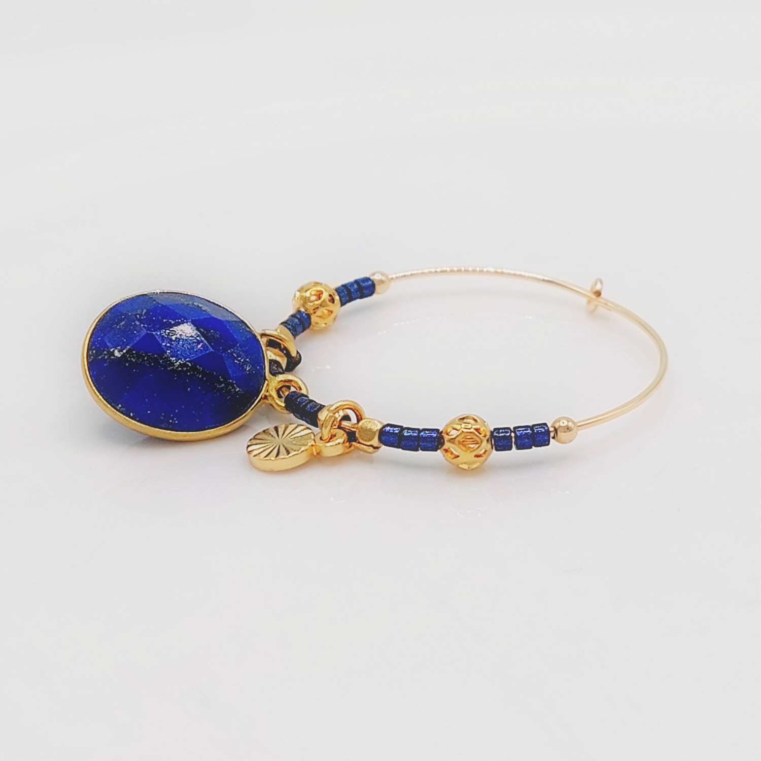 l-insolente-bijoux-boucle-d-oreille-creole-gold filled-lapis lazuli-4