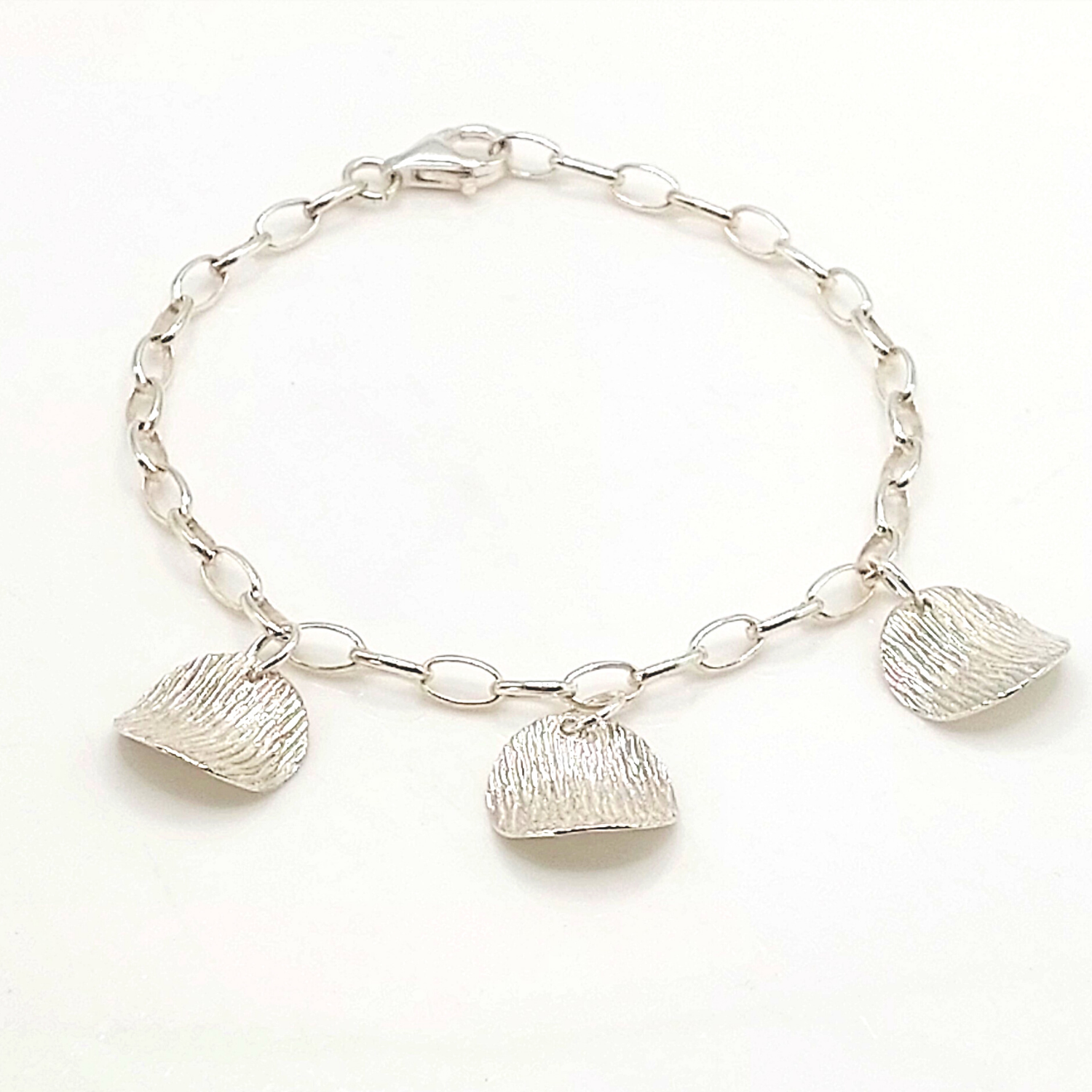 Bracelet Chaine et Sequins Argent 925 SIBYLLE