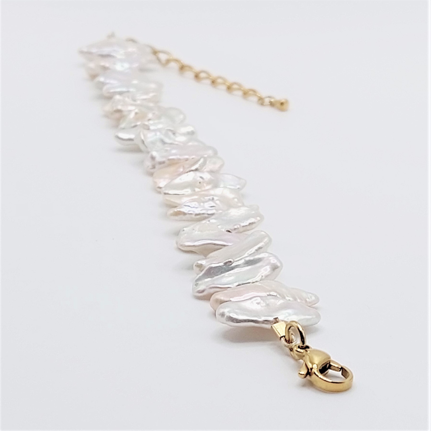 LOUISE Bracelet perles de culture baroque