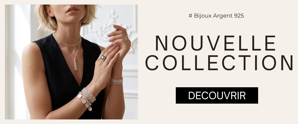 bracelet argent 925 femme massif fait main bordeaux L'Insolente Bijoux