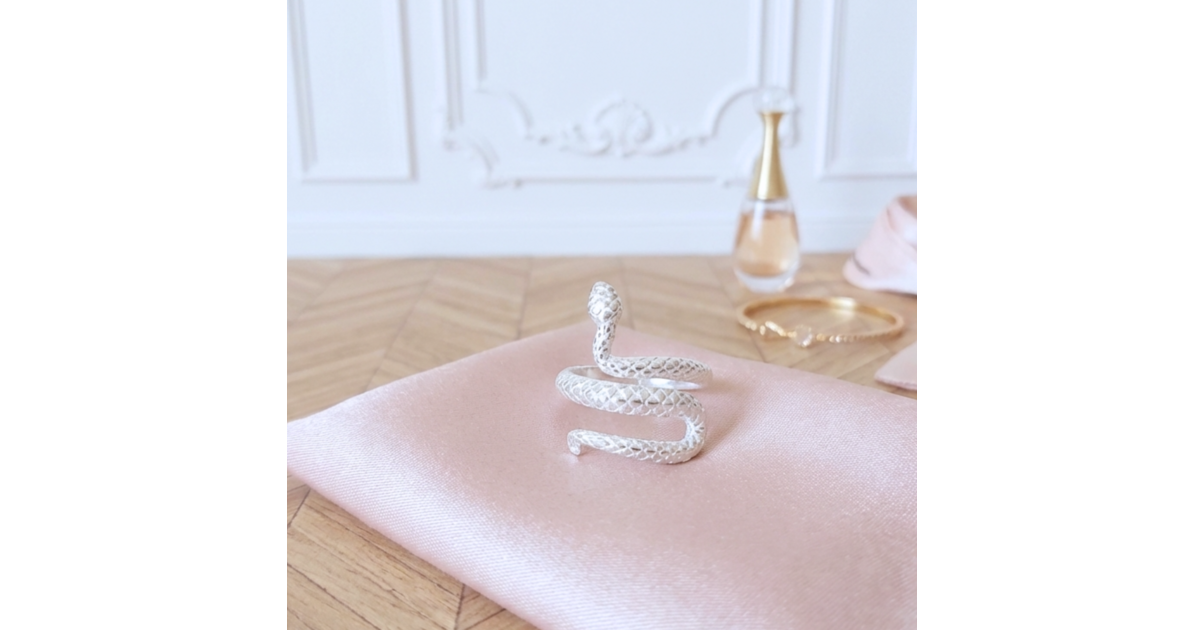 Bague Serpent en Argent 925 | Jalan Jalan
