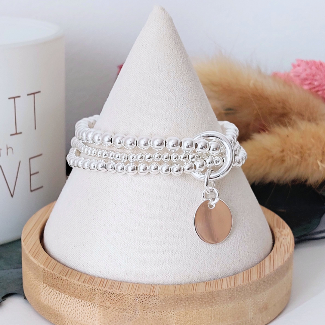 Bracelet Double By Garance - Bijou Neuf Avec Étiquettes - Création Marque Française