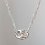 GRAZIELLA-COLLIER-ARGENT 925-LINSOLENTE BIJOUX-GRAIN DE CAFE