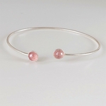 EMILIE-QUARTZ ROSE-BRACELET-ARGENT 925-LINSOLENTE BIJOUX-2