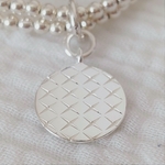 ATHENA BRACELET DOUBLE DETAIL ARGENT MASSIF L INSOLENTE BIJOUX