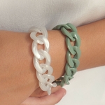 bracelet-gros-maillons-acrylique-tendance-vintage-blanc-vert-l-insolente-bijoux