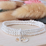 bracelet-elastique-triple-rangs-argent-massif-medaille-etoile-gabrielle-l-insolente-bijoux