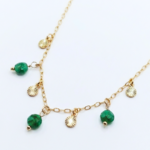 collier-plaqué-or-pampilles-jade-verte-véritable-facetté-linsolente-bijoux