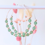 boucles-d-oreilles-creoles-argent-massif-925-aventurine-verte-véritable-l-insolente-bijoux
