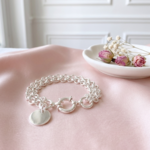 bracelet-femme-argent-massif-chaine-gros-maillon-epais-medaille-ronde-l-insolente-bijoux