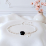 bracelet-argent-massif-925-chaine-gourmette-fine-femme-onyx-noire-etoile-linsolente-bijoux