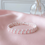 bracelet-argent-massif-925-femme-triple-rangs-perles-verre-japonaise-miyuki-rose-l-insolente-bijoux