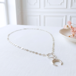 collier-argent-massif-925-femme-chaine-pastille-corne-linsolente-bijoux