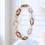 bracelet-acier-inoxydable-doré-femme-maillon-acrylique-ecaille-l-insolente-bijoux