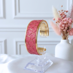 bracelet- manchette-femme-cuir-véritable-georgia-rouge-dorée (5)