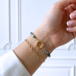bracelet-femme-agate-vert-mousse-acier-inoxydable-lithotherapie-linsolente-bijoux