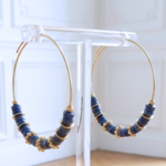 boucles-d-oreilles-créoles-acier-inoxydable-lapis-lazuli-veritable-linsolente-bijoux (2)