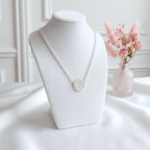 collier-femme-argent-925-massif-medaille-martele-ras-de-cou-linsolente-bijoux