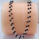 collier-argent-925-massif-double-rangs-chaine-rosaire-spinelle-noire-l-insolente-bijoux