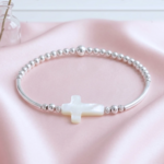bracelet-argent-925-massif-femme-elastique-croix-nacre-linsolente-bijoux