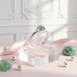 bague-argent-925-massif-femme-ajustable-reglable-cabochon-aventurine-veritable-lithotherapie-linsolente-bijoux