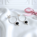 boucle-d-oreille-puce-argent-925-massif-cabochon-spinelle-noir-veritable-femme-lithotherapie-l-insolente-bijoux