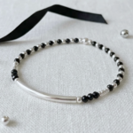 bracelet-argent-925-massif-femme-elastique-spinelle-noir-lithotherapie-linsolente-bijoux