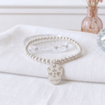 bracelet-perle-argent-925-massif-femme-elastique-tete-de-mort-calavera-massif-l-insolente-bijoux