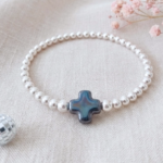 bracelet-perles-argent-massif-925-femme-elastique-croix-ceramique-l-insolente-bijoux-artisanat-français