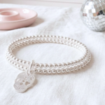 bracelet-double-rangs-perles-argent-massif-tete-de-mort-mexicaine-calavera-linsolente-bijoux