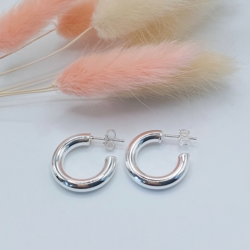 Boucles D'oreilles Petugons - Argent Massif 925, Sans Nickel, Clous - Neuf Avec étiquettes