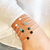 EMILIE BRACELET JONC ARGENT MASSIF L INSOLENTE BIJOUX