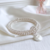 bracelet-argent-925-femme-massif-triple-rangs-3-tours-medaille-elastique-linsolente-bijoux