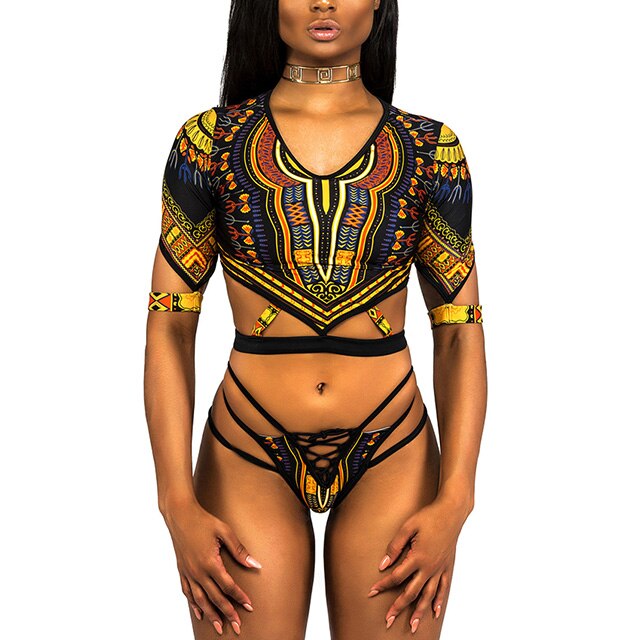 Afro Imperial Bikini