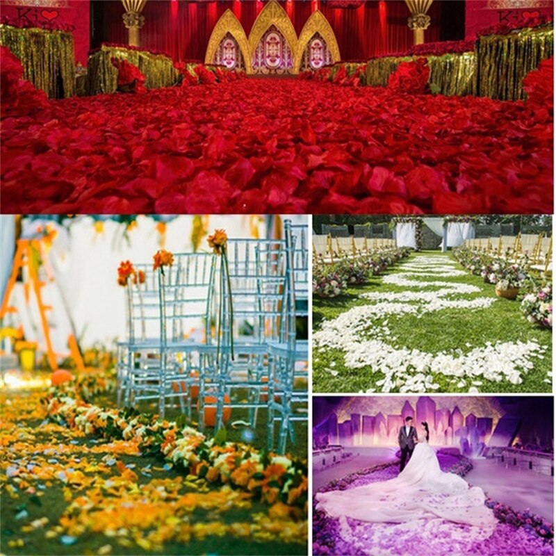 Faux-p-tales-de-roses-en-soie-1000-pi-ces-pour-d-coration-de-mariage-pour