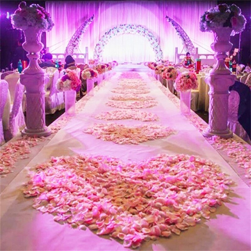 Faux-p-tales-de-roses-en-soie-1000-pi-ces-pour-d-coration-de-mariage-pour