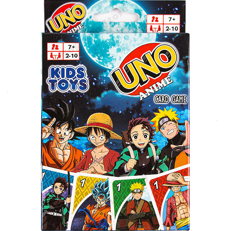 Jeu-de-cartes-UNO-Naruto-pour-enfants-une-pi-ce-figurine-d-action-dessin-anim-Dragon