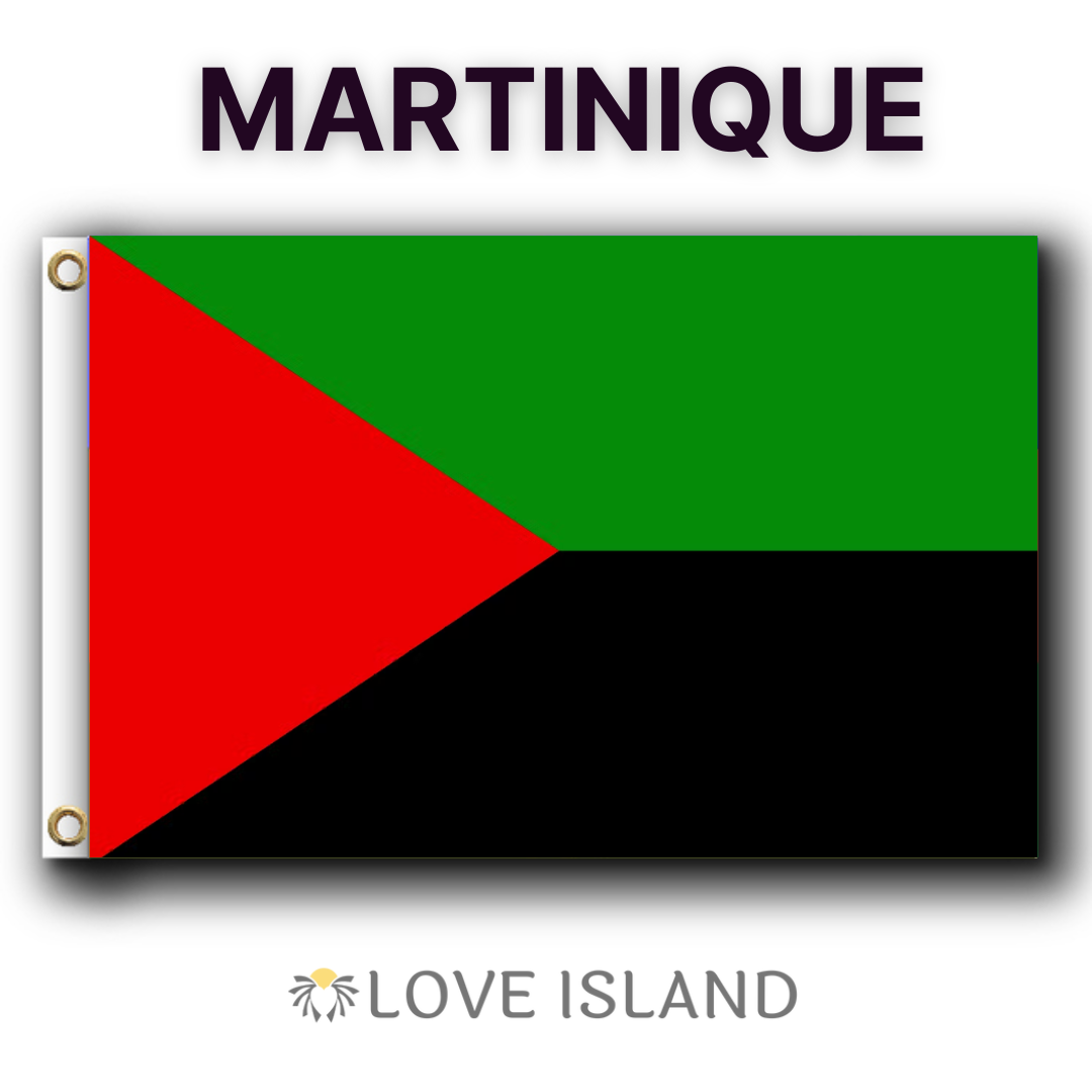 Drapeau Martinique Officiel - Décoration - Love Island Design