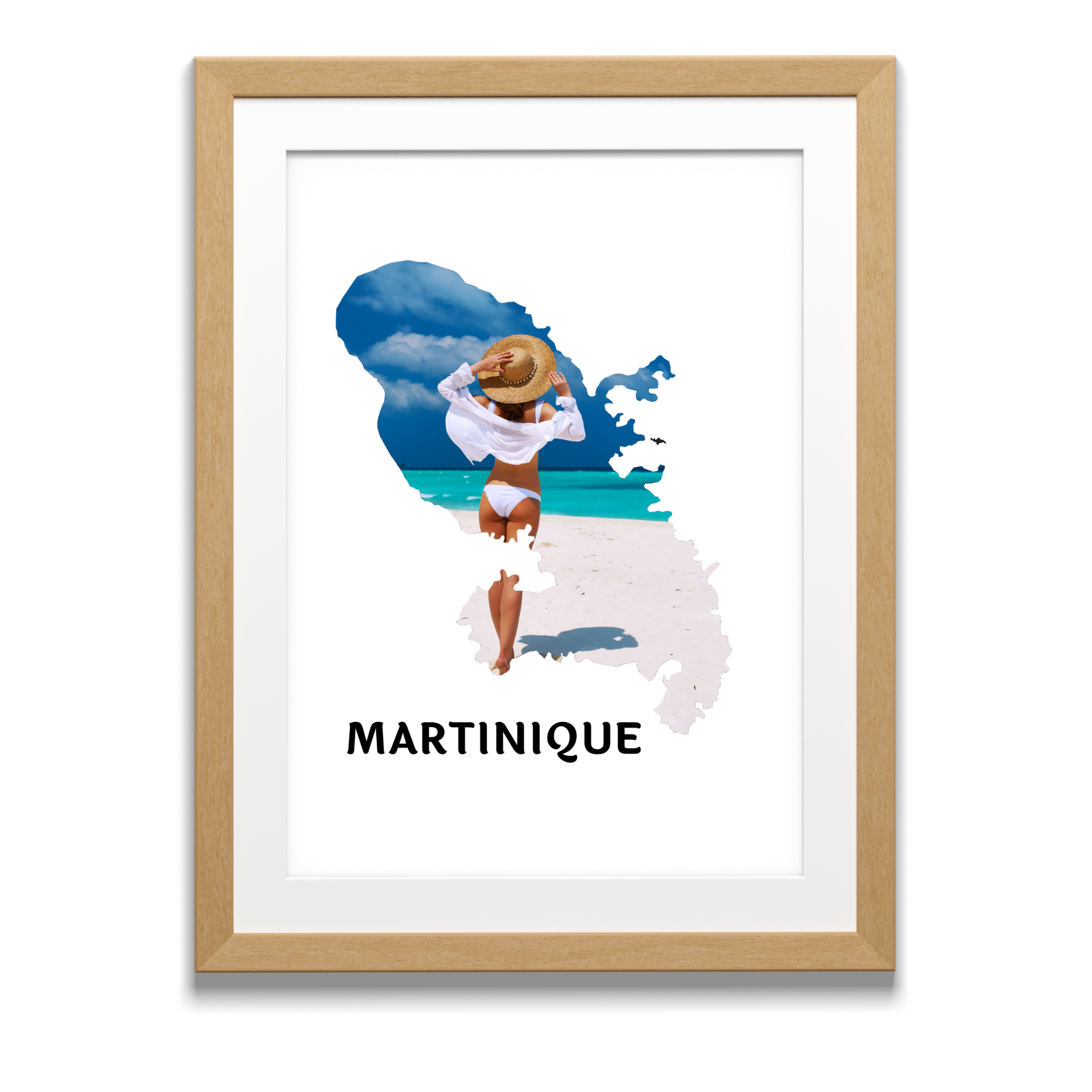 Tableau Martinique Photo Personnalisée