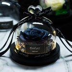 Rose-ternelle-sous-verre-de-la-belle-et-la-b-te-fleur-s-ch-e-pour