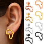 Anniyo-Mini-boucles-d-oreilles-carte-de-l-afrique-couleur-argent-noir-or-boucles-d-oreilles