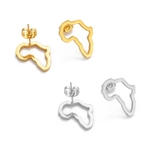 Anniyo-Mini-boucles-d-oreilles-carte-de-l-afrique-couleur-argent-noir-or-boucles-d-oreilles