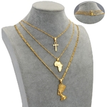 Anniyo-Collier-de-Cheville-N-fertiti-pour-Femme-Pendentif-de-3-Pi-ces-avec-Carte-de