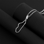 Colliers-avec-pendentif-contour-carte-de-Madagascar-en-acier-inoxydable-bijoux-ethniques-couleur-argent-or-carte