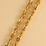 Collier-et-bracelet-maillons-faits-la-main-pour-hommes-et-femmes-bijoux-en-acier-inoxydable-or