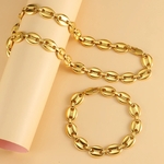 Bracelet-en-Grain-de-Caf-pour-Homme-et-Femme-Bijou-en-Acier-Inoxydable-Plaqu-Or-Ras