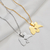 Anniyo-Colliers-Guadows-Oupe-pour-femmes-carte-avec-fleur-symbole-de-la-pr-sidence-France-bijoux